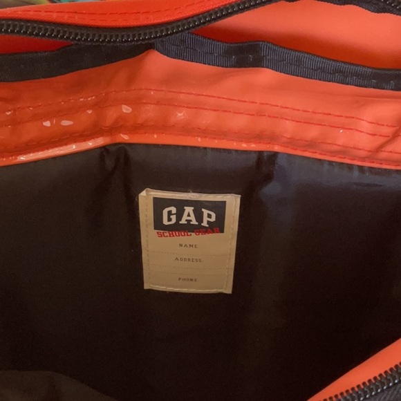The gap  Red and Gray Men's Messenger Bag - Picture 5 of 8